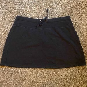 Black Mini Tennis Skirt